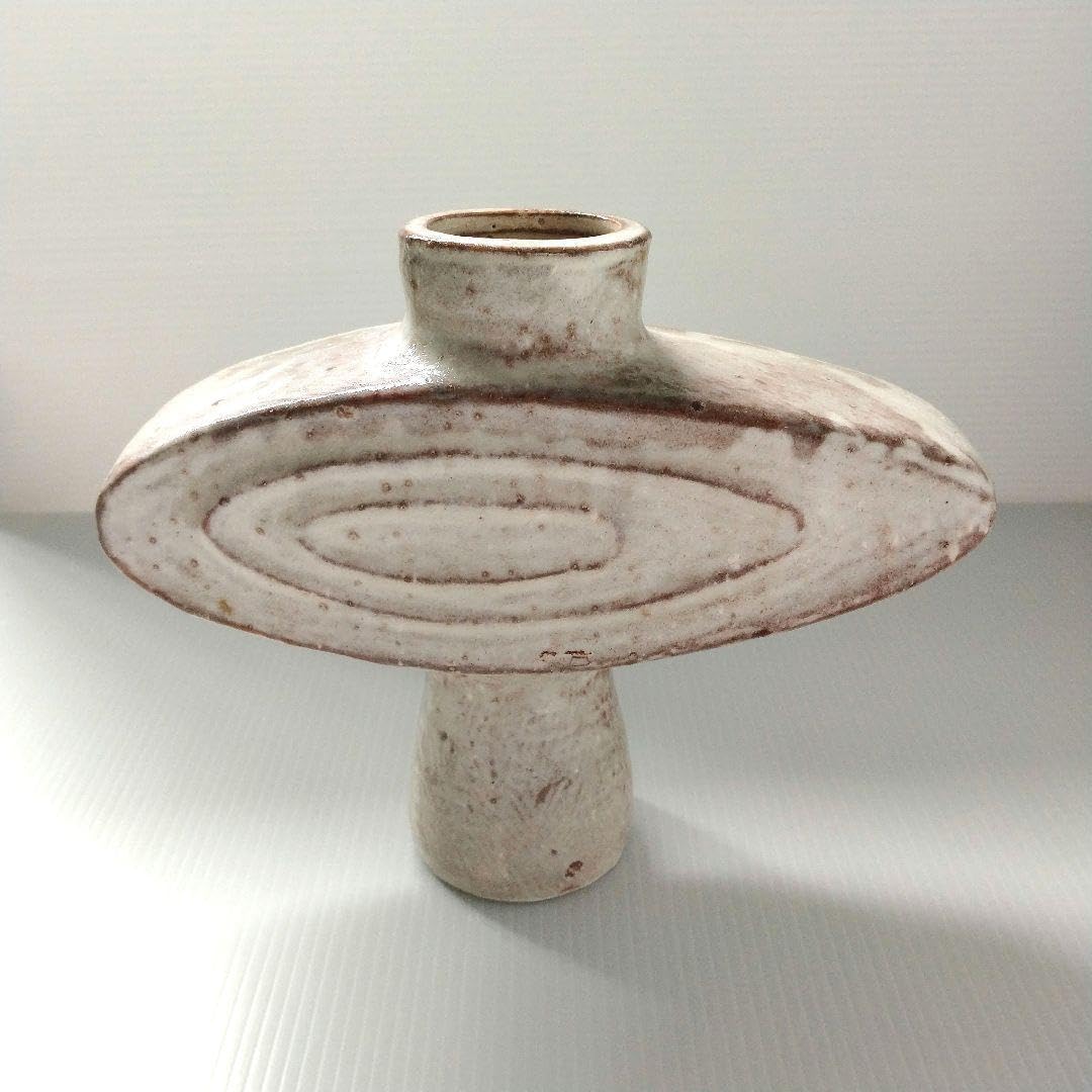 昭和レトロ 変形花器 フラワーベース 花器 華道 生け花 スペースエイジ モダン 昭和レトロ 変形花器 フラワーベース 花器 華道 生け花 スペースエイジ